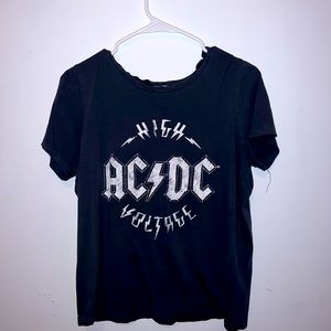 Gray AC/DC shirt